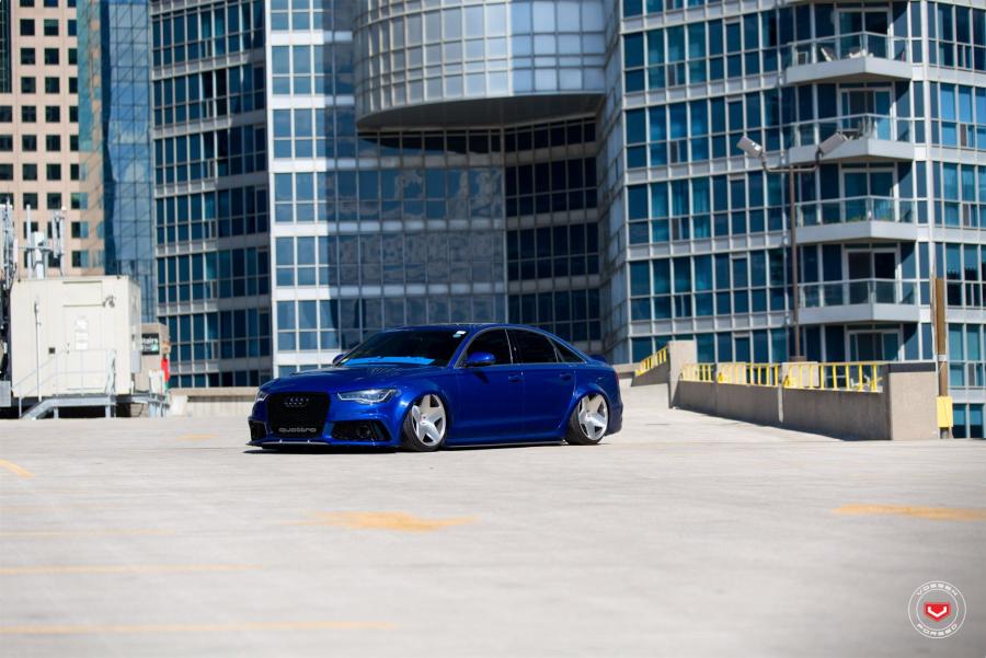  Audi A6 Sedan on Vossen Wheels (VPS-318) (4G, C7) 2016 года  (фото 31 из 59)